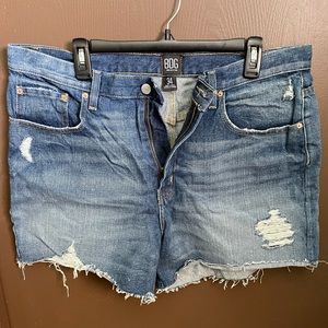 UO high rise shorts